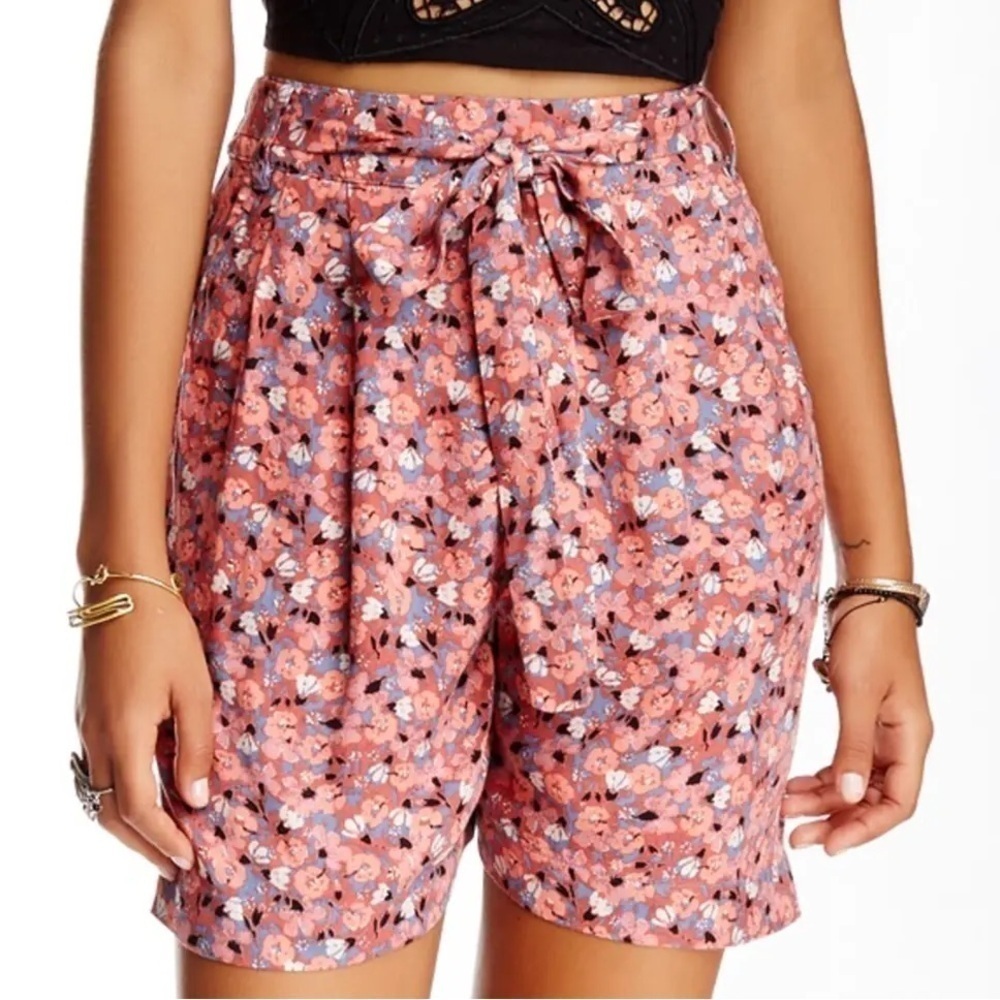 Free People Floral Shorts Layla